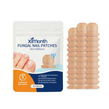 XIMONTH Nail Care Patches Lightweight Breathable Natural Fit Glossy Finish Daily Convenient Nail Patches 30 Packs