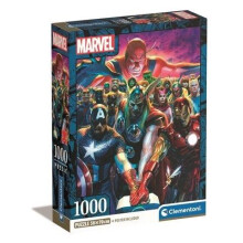 Puslespil 1000 Kompakt Marvel The Avengers