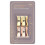 Metalspidser 2 stk. Satin Gold 1