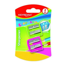 Dobbelt plastikspidser pastel 2 stk. MIX