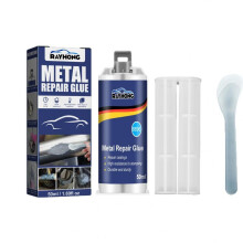 Rayhong Metal Casting Adhesive High Temperature Welding Strong Glue for Porosity and Crack Repair Daily Metal Repair