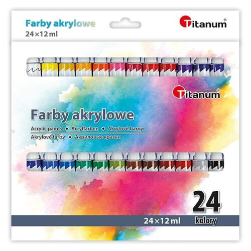 Akrylmaling 24 farver