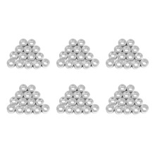 6X Aluminum Column Flat Gasket Bushing 6mm Aluminum Bushing Aluminum Barrier 3D Printer Accessories for
