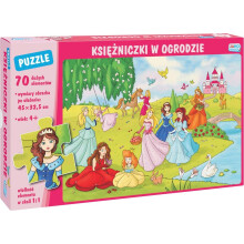 Puslespil 70 Prinsesser i Haven