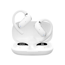 Q65 KI-Gestützte Ohrhörer mit Intelligenter Übersetzung, -Telefonfunktion, Kabelloses Headset, HD-Sprachqualität, Stereo-Kopfhörer, Weiß