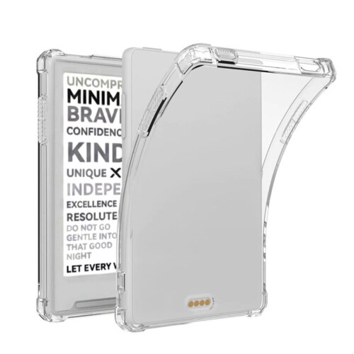 For Xteink X4 Protective Case Transparent Protective Cover Crystal Clear Water Shell Scratch Resistant Soft Shell