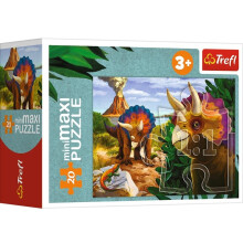 Puslespil 20 miniMaxi Opdag dinosaurernes verden 4 TREFL