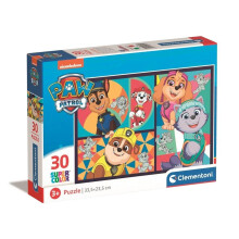 Puslespil 30 Super Farve Paw Patrol