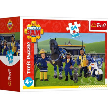 Puslespil 54 Mini Brandmand Sam på standby 1 TREFL
