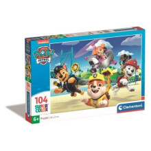 Puslespil 104 Super Farve Paw Patrol