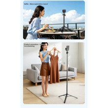 Magnetic Quick Release Tripod 1.4M Retractable Selfie Stick for X5/AcePro2 Portable Vlog Stand