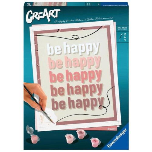 Ravensburger CreArt: Vær glad