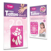 Tytoo. Prinsesse tatoveringsskabelonsæt
