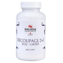2-i-1 lim med decoupage lak mat 200 ml