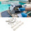 Pool Cleaners Replacement Drive Kit for  9993197 Robotic Pool Cleaner Replacement Gray Tracks Climbing Ring 5