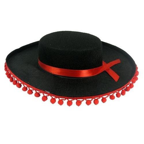 Sombrero med pomponer