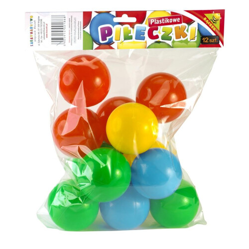 Poolbolde 7 cm 12 stk.