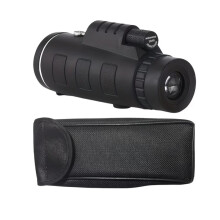 Monocular Telescope High Definition Zoom Low Light Night Vision Powerful Binoculars with Lanyard for Hiking Travel, 1Kit