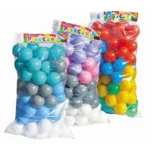 Poolbolde 7 cm 80 stk. MIX