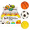Antistressbold 7 cm Sport mix 1