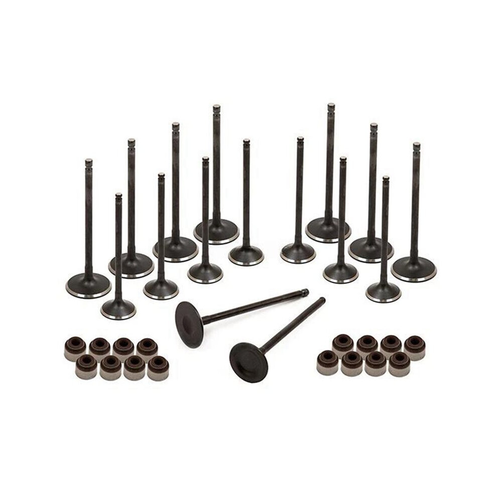 14711-Pna-000, 14721-Pna-000 Intake Exhaust Valves W/ Seals Kit For K20a K23a K24a 2002-2009 6031329630054