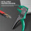 Automatic Wire Stripper with Flatwire Cutter,Automatic Wire Stripper Adjustable Length for Electricians 6