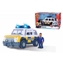 Politijeep med Brandmand Sam-figur