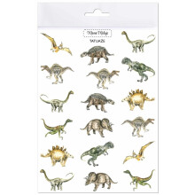 Midlertidige tatoveringer med dinosaurer