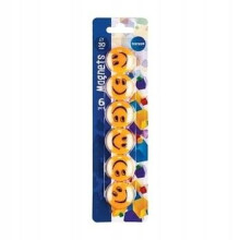 Smile whiteboard magneter 30 mm 6 stk.