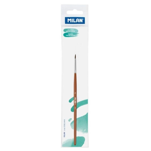 Børste nr. 2 serie 101 rund MILAN