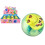 Lysende kugle 5,5 cm Smiley mix 1