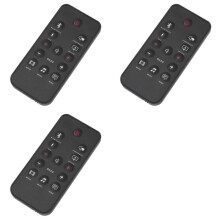 3X Draadloze Afstandsbediening voor Cinema SB150 Audiosysteem Speler Controller Zwart