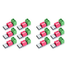 USB-C PD Trigger Board Module PD/QC Decoy Fast Charging USB Type-C to 12V High Speed Charger Power Output Boost 12pcs