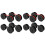 8Pcs Universal Typewriter Ribbon Twin Spool Typewriter Ribbon Replacement for Most Typewriter (Black-Red,Black) 1