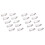 100Pcs Sicherheitsnadel 15mm für DIY-Drosseln / Abzeichen oder andere Prozesselemente 1