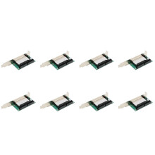 8X 40-Pin Cf Compact Flash Card to 3.5 Ide Converter Adapter Pci Bracket Back Panel