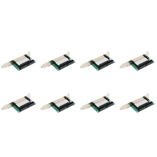 8X 40-Pin Cf Compact Flash Card to 3.5 Ide Converter Adapter Pci Bracket Back Panel