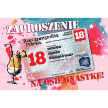 Attende fødselsdagsinvitation ZA-101 (10 stk.)