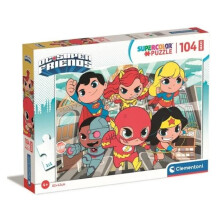 Puslespil 104 Maxi Super Color DC Supervenner