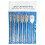 6Pcs Flat Spade Drill Bit Set 10-25mm Three Point Positioning Carpentry Boring Bits for Door Lock Hole Opening 6