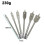 6Pcs Flat Spade Drill Bit Set 10-25mm Three Point Positioning Carpentry Boring Bits for Door Lock Hole Opening 7