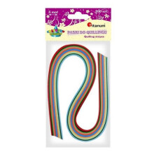 Quillingstrimler 5mm mix 200 stk.