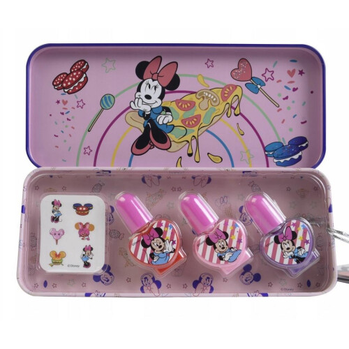 Minnie Mouse metaletui neglelaksæt