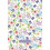 Dekorativ notesbog 143x210/96K ternede blomster FRESH 1