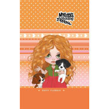 Planner til piger 135x197/96K kr. TW Brokat