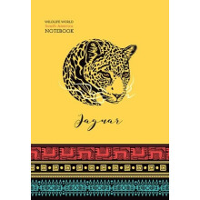 Dekorativ notesbog 143x210/64K ternet Jaguar