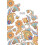 Dekorativ notesbog 143x210/80K ternede blomster FRESH 1