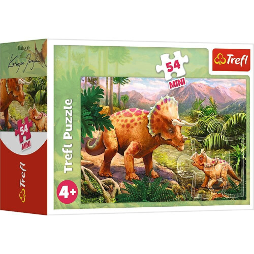 Puslespil 54 mini Amazing Dinosaurs 2 TREFL