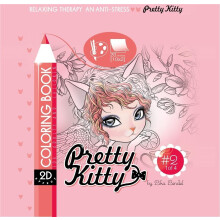 Anti-stress malebog 200x200 Pretty Kitty 2