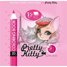 Anti-stress malebog 200x200 Pretty Kitty 1